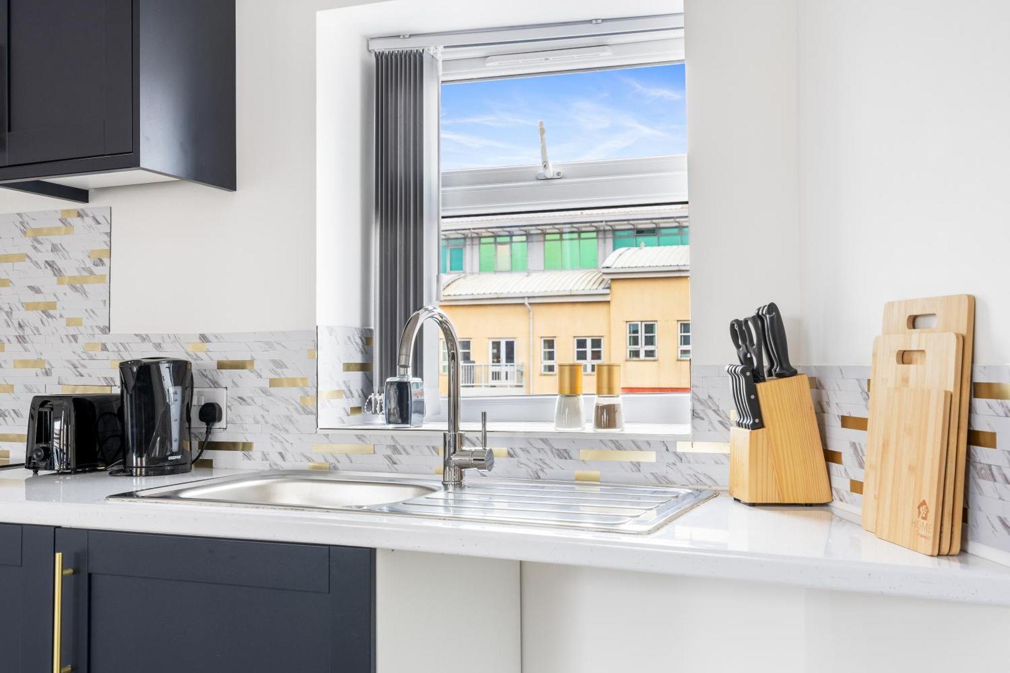 ברמינגהאם Boutique Family Apartment In Jewellery Quarter For 6 מראה חיצוני תמונה